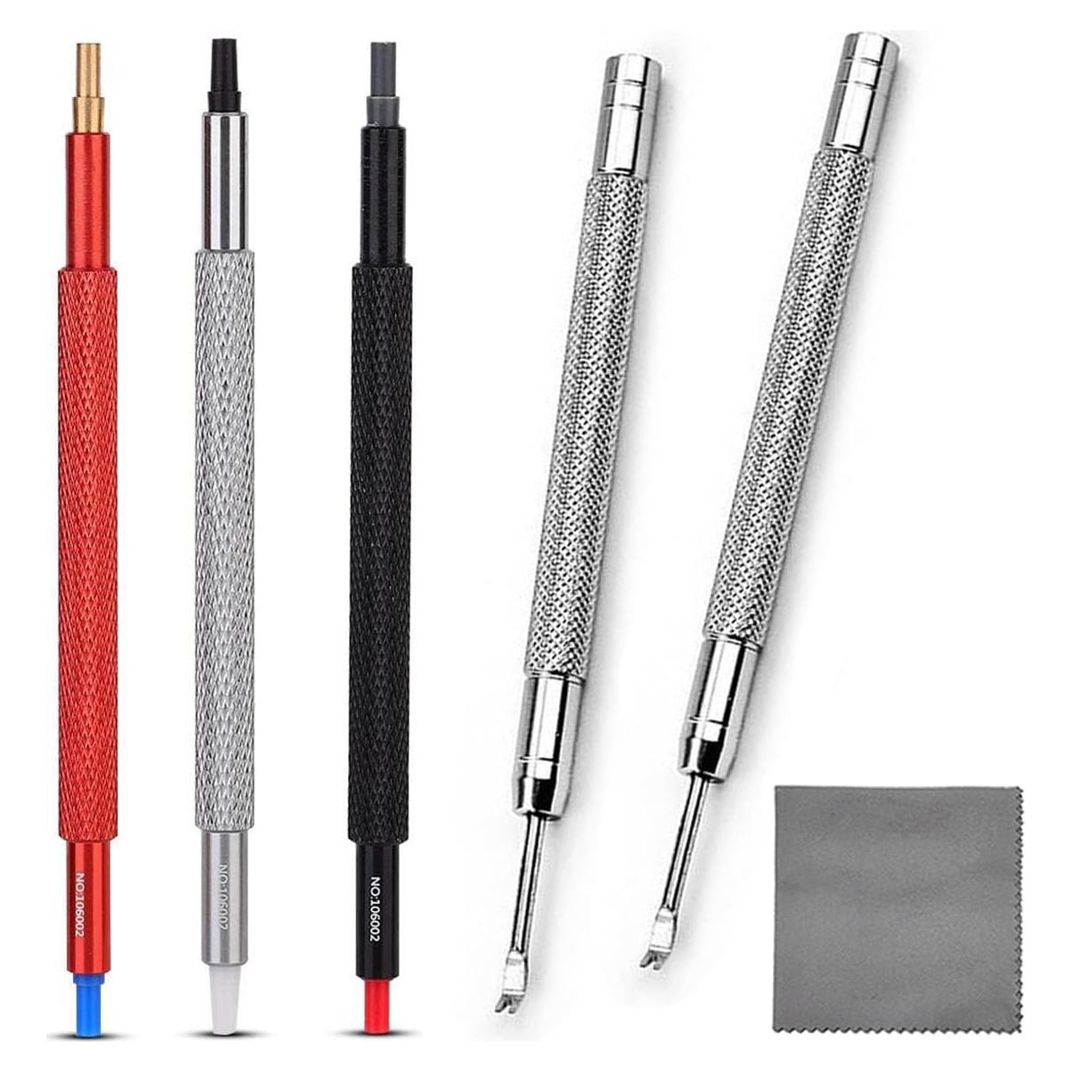 Kit de Herramientas de Relojero TICFROG 6 en 1 con Prensores