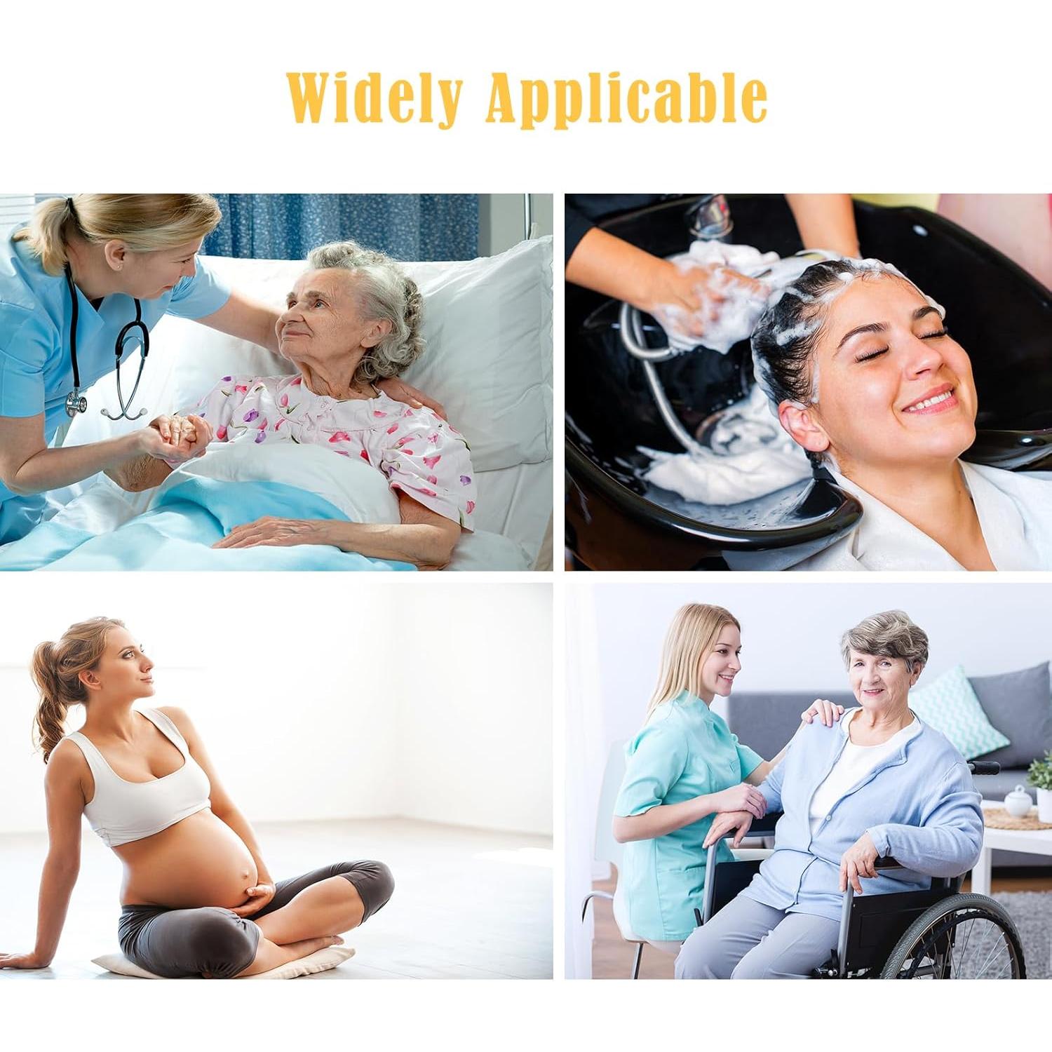 Lavabo Inflable para Lavado de Cabello JFGLORIX 63x38 cm