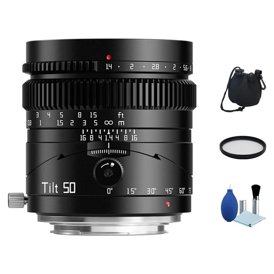 Lente de Inclinación TTArtisan 50mm F1.4 Montaje L