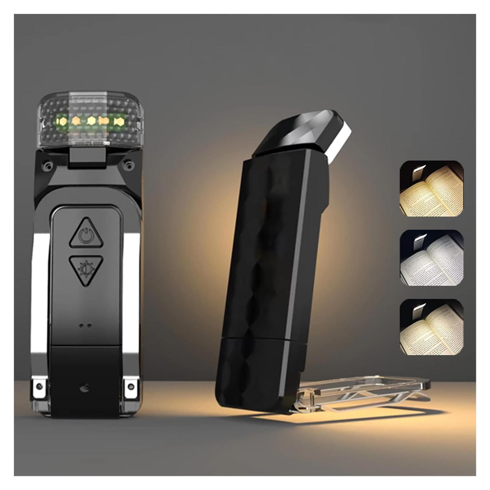 Luz de Lectura Recargable iBetterLife LED 3 Colores 5 Brillos