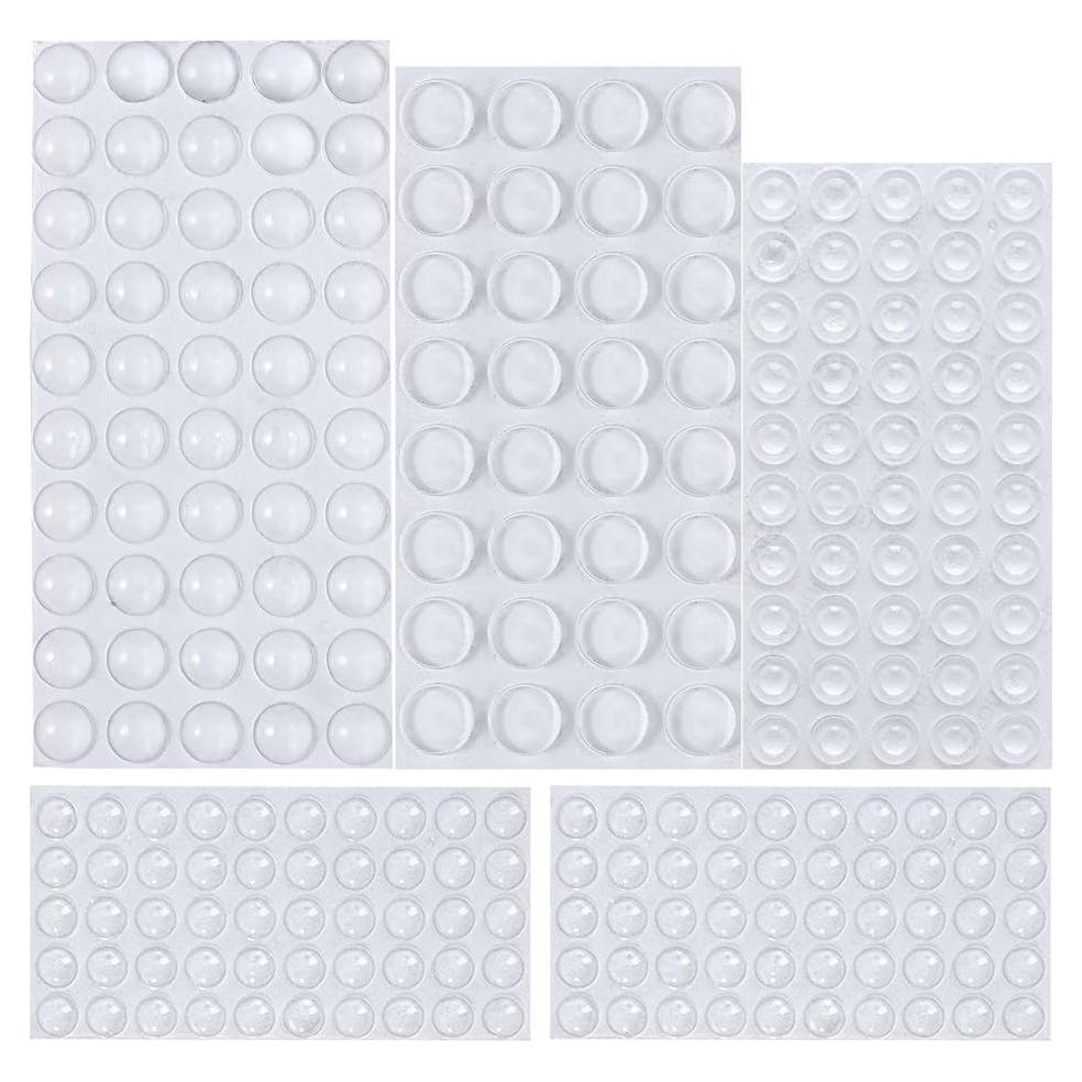 Almohadillas de Goma Adhesivas AUSTOR 232 Piezas Transparentes