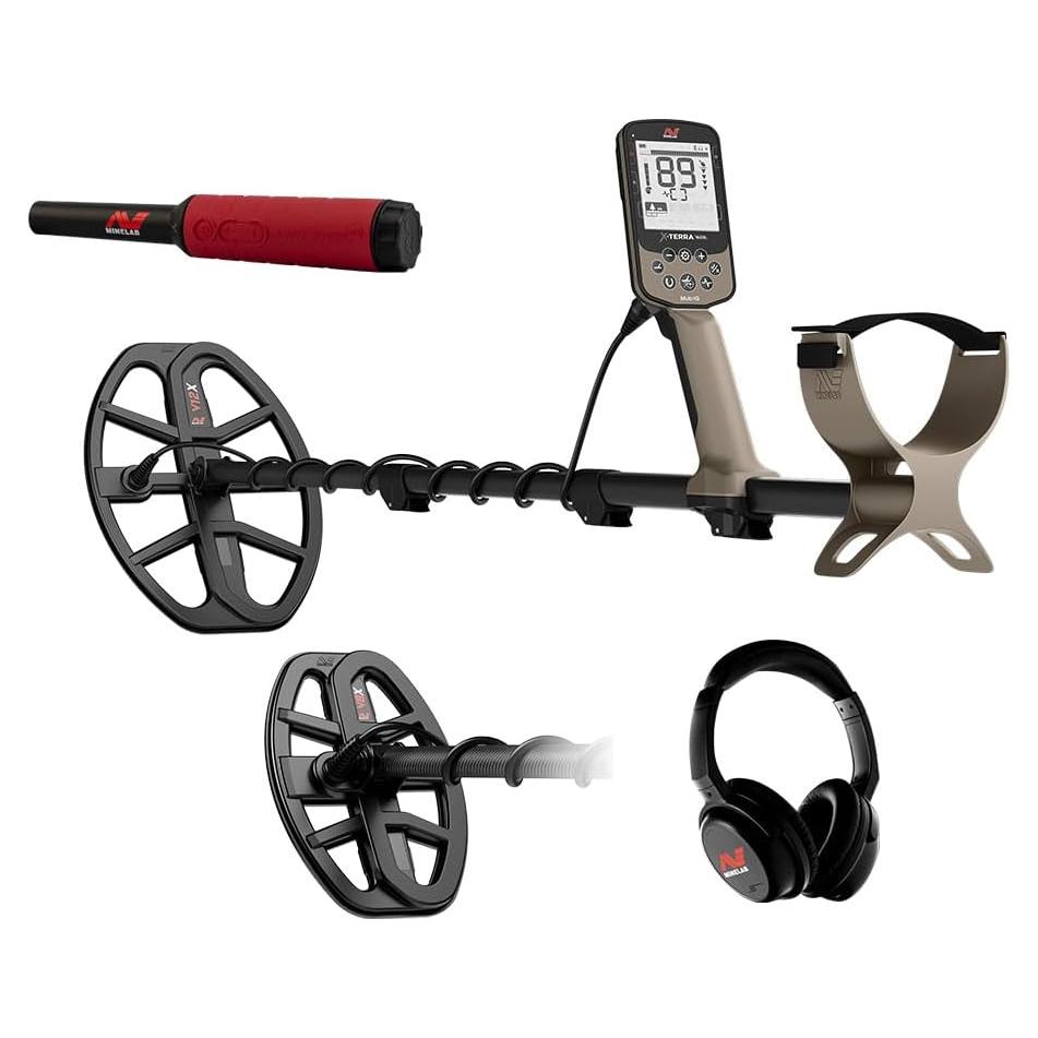Detector de Metales MINELAB X-Terra Elite Expedition Impermeable