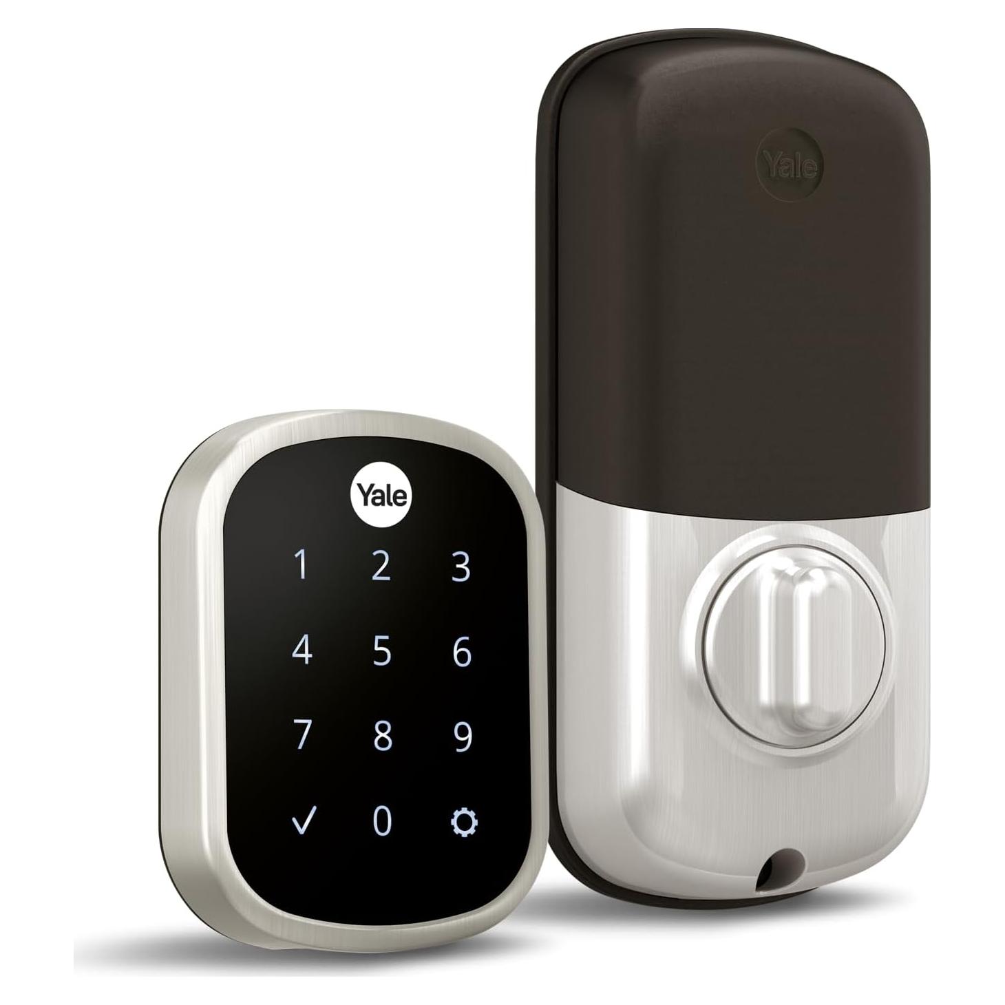 Cerradura Sin Llave Yale YRD157 - Pantalla Táctil Níquel