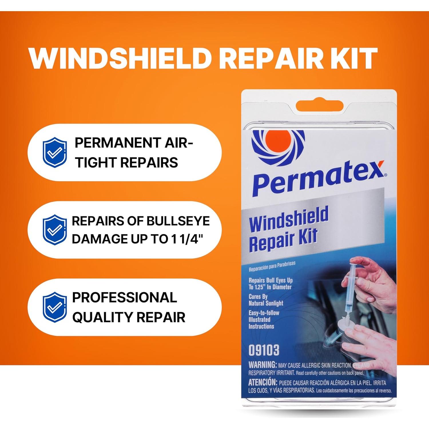 Kit de Reparación de Parabrisas Permatex 20.66 ml