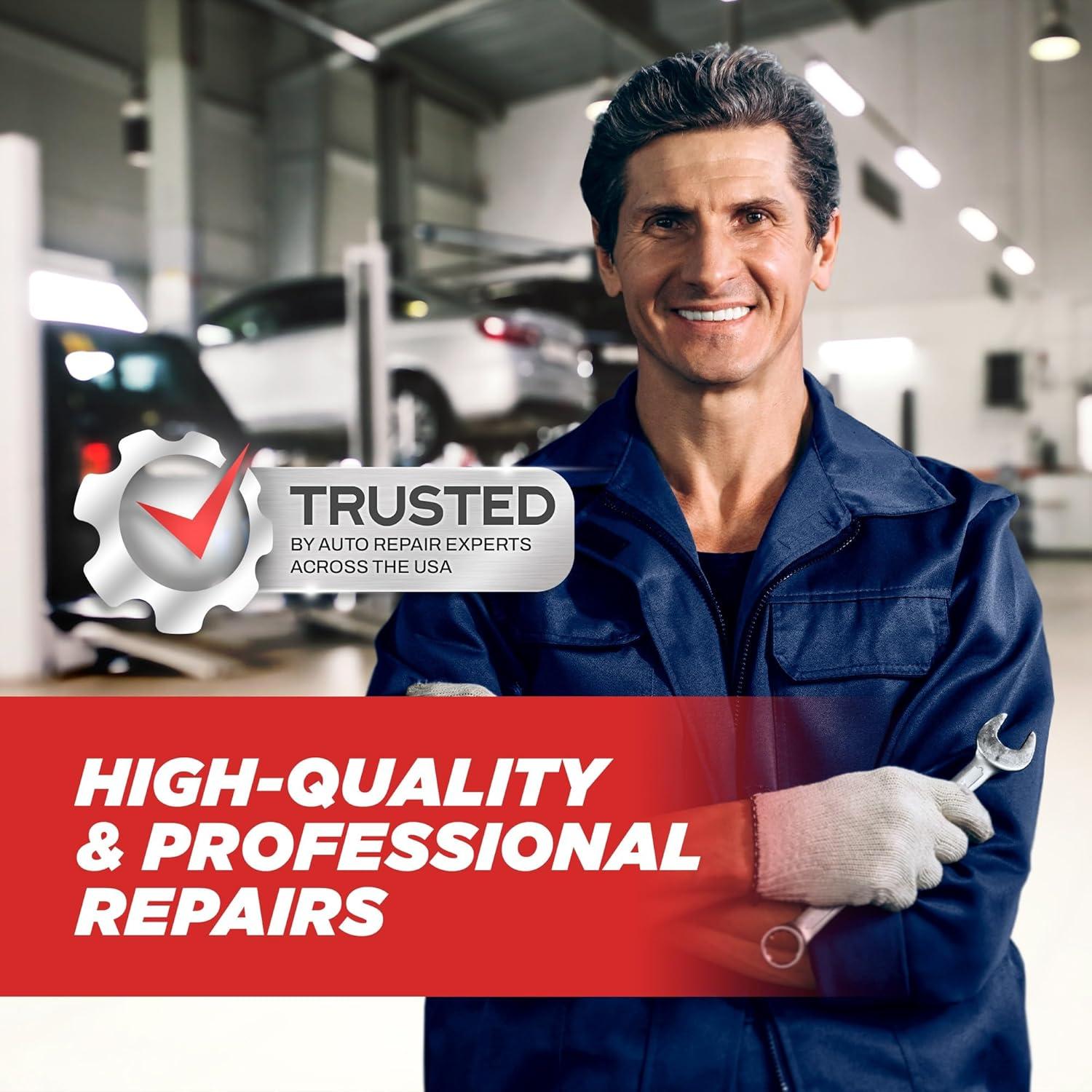 Adhesivo de Parabrisas Poliuretano FORTIVO 310ml Negro - Curado Rápido