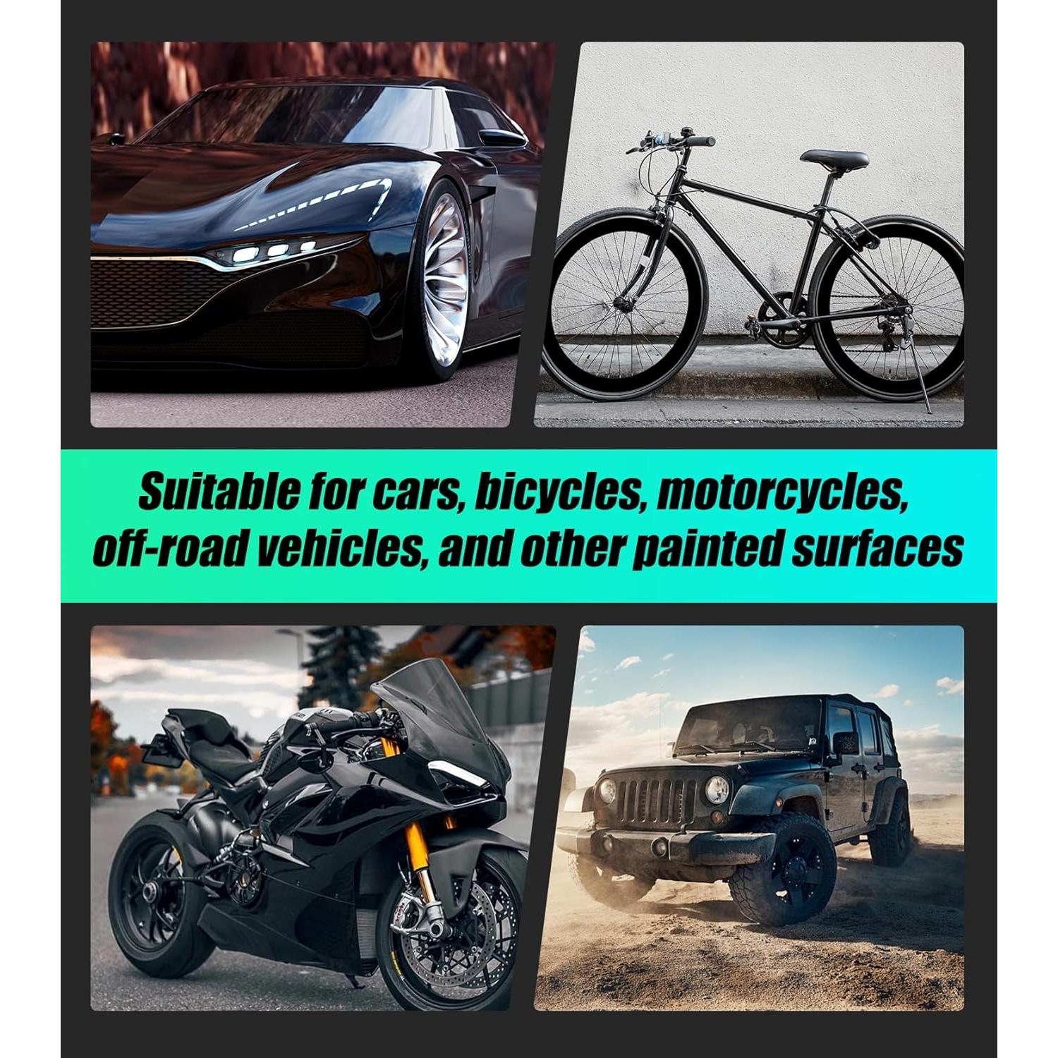 Pintura de Retoque Negra Donkpreffic 29.57ml Brillante