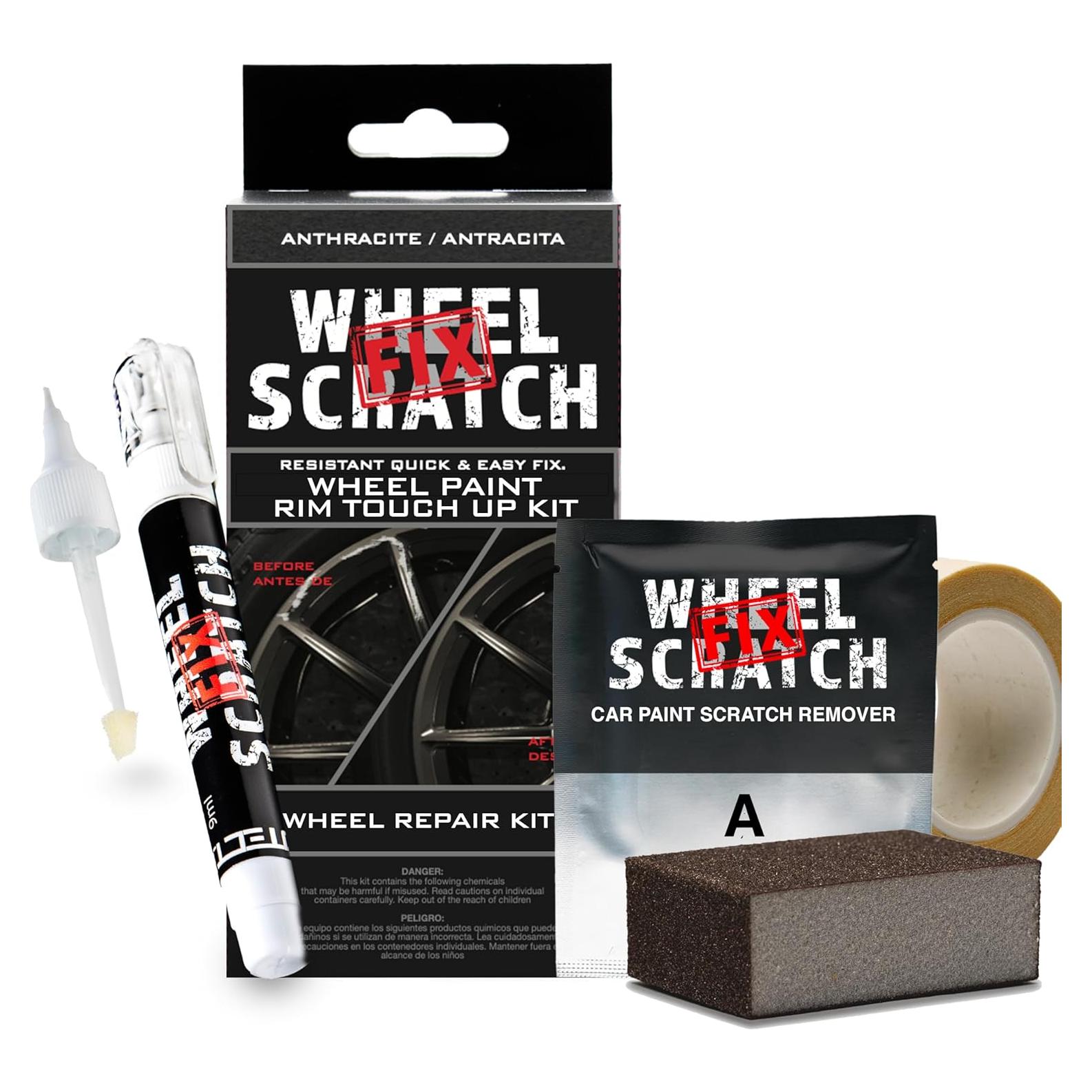 Kit de Reparación de Rasguños para Llantas Wheel Scratch Fix Antracita