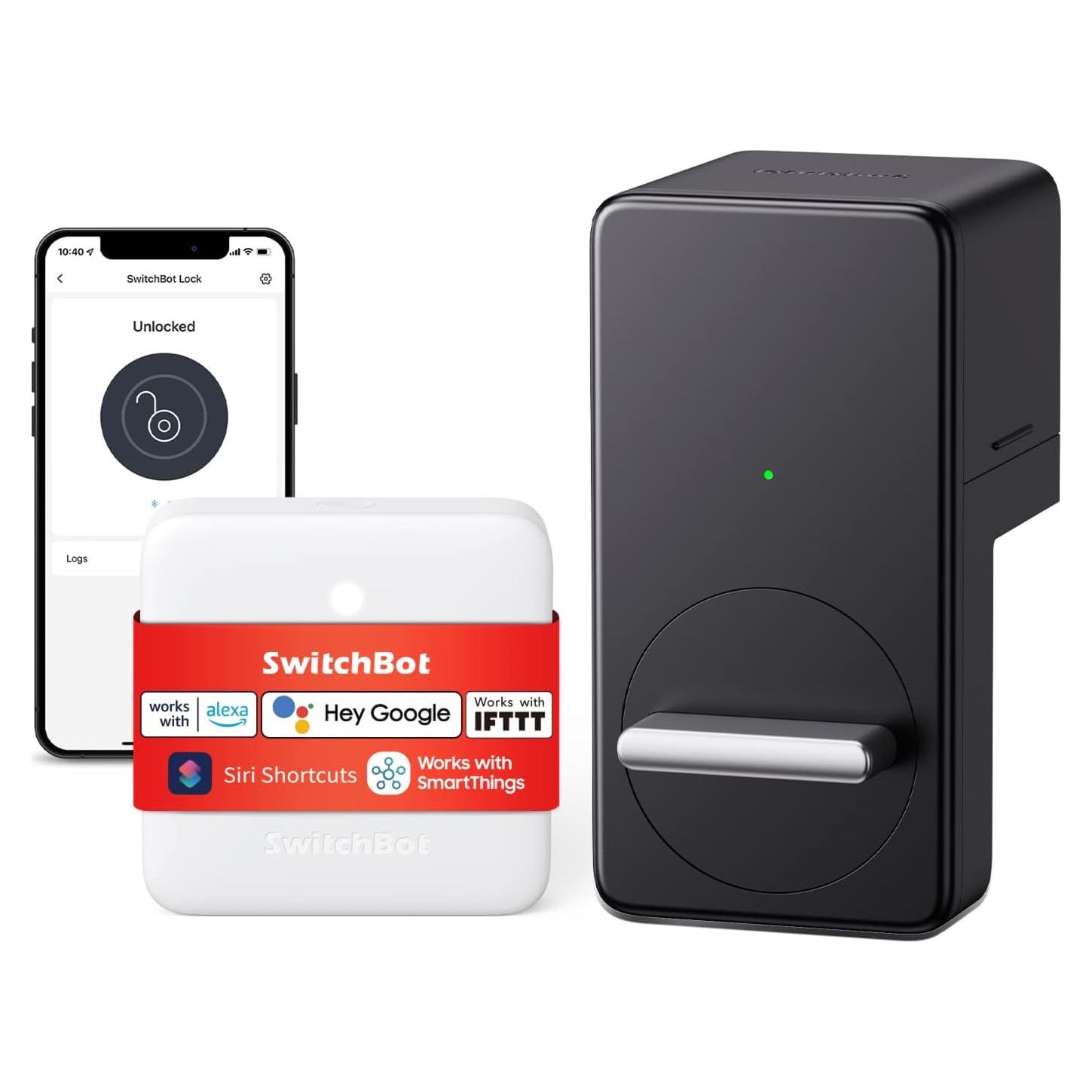 Cerradura Inteligente SwitchBot WiFi Adaptable a Cerrojo