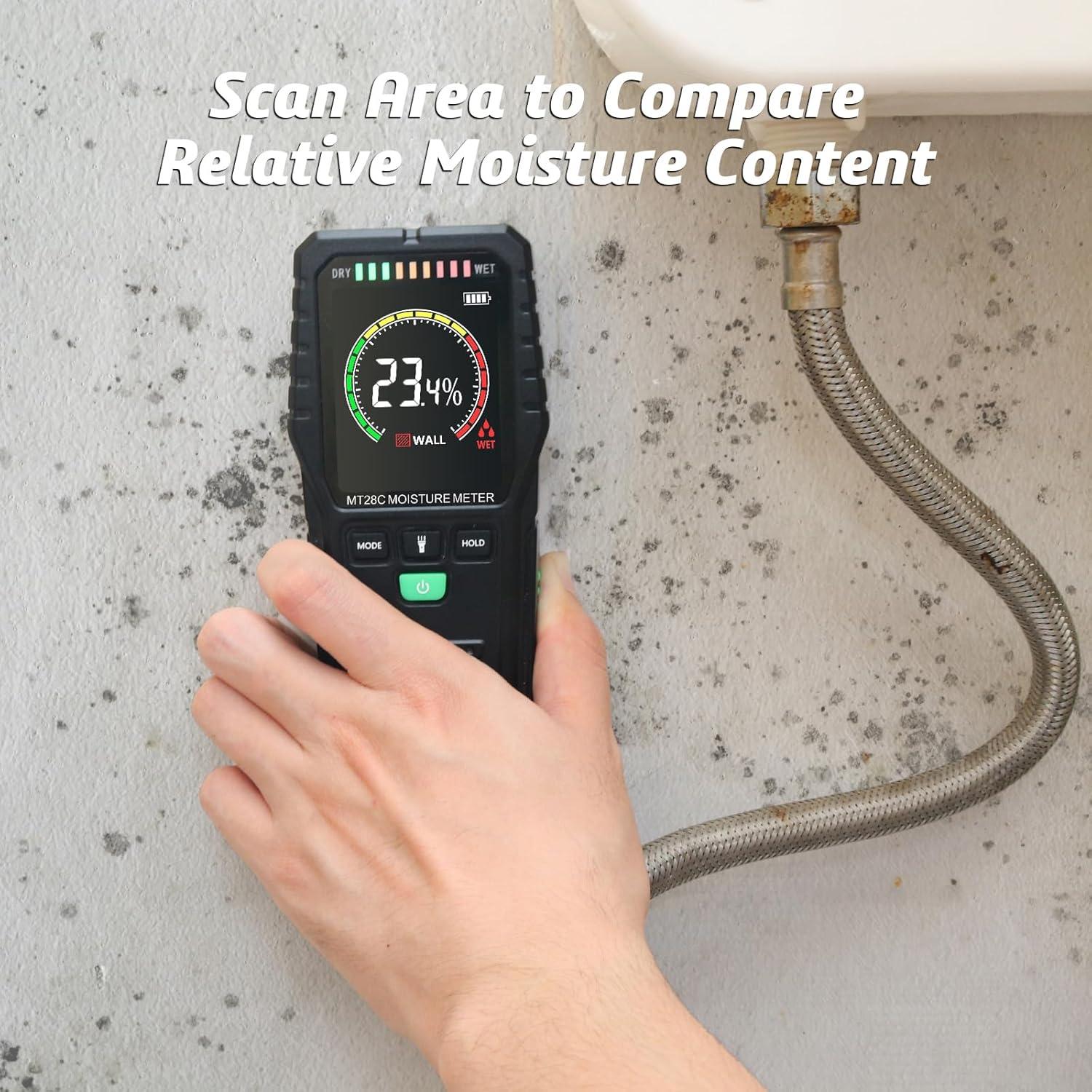 Medidor de Humedad Sin Puntas MT28 ReddDragon - Digital LCD