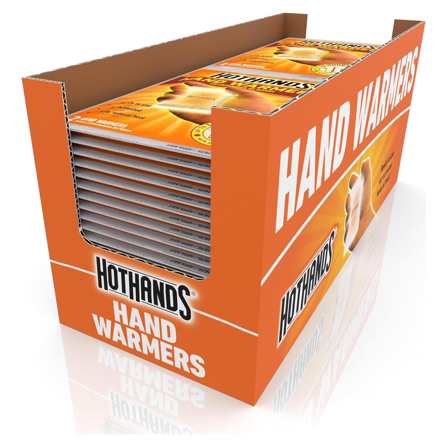 Calentadores de Manos HotHands - 40 Pares de Calor Natural