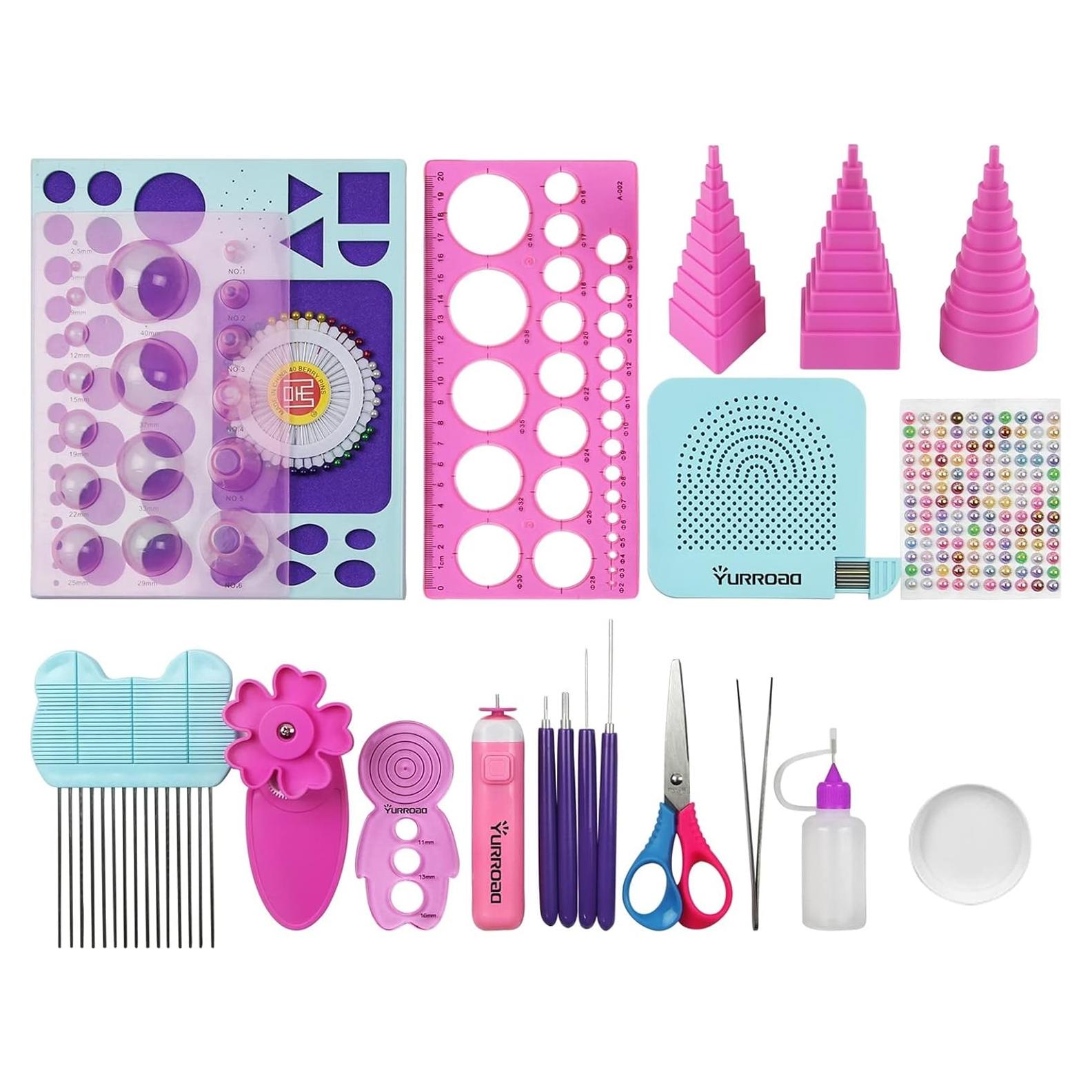 Kit de herramientas de quilling YURROAD 19 piezas para principiantes