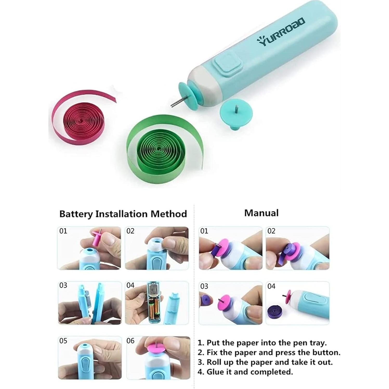 Kit de herramientas de quilling YURROAD 19 piezas para principiantes