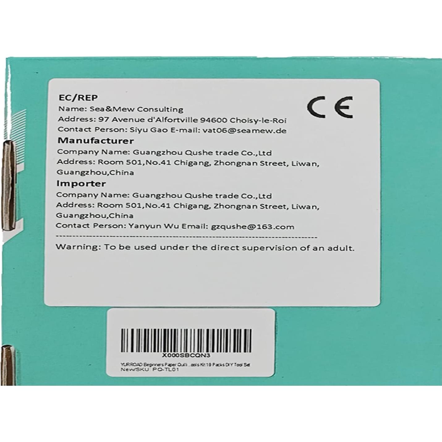 Kit de herramientas de quilling YURROAD 19 piezas para principiantes