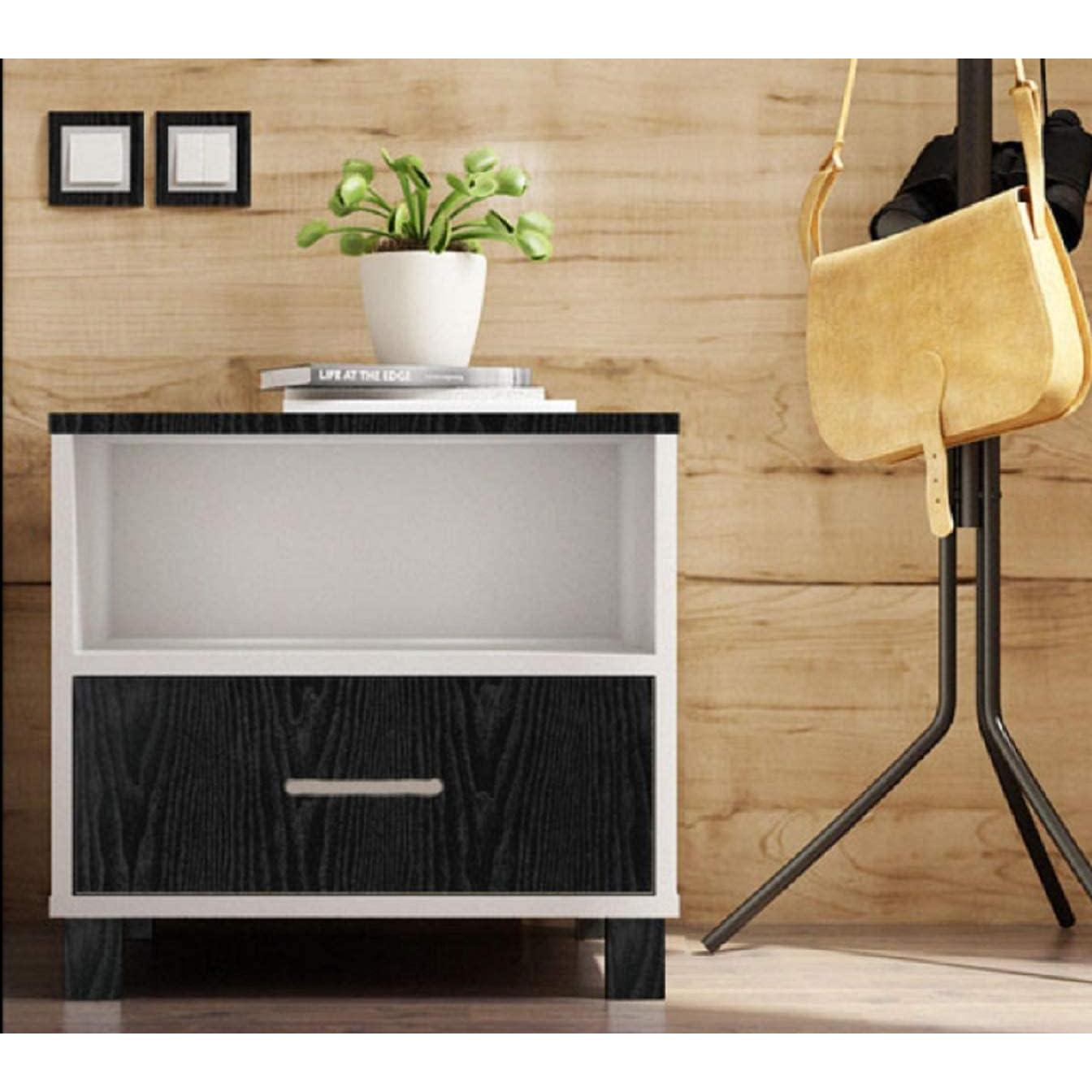 Papel Contact Autoadhesivo Madera Negra 44.96x199.39cm practicalWs