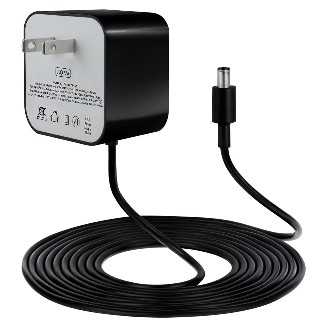 Adaptador de corriente 30W ZTTXL para Echo y Echo Show
