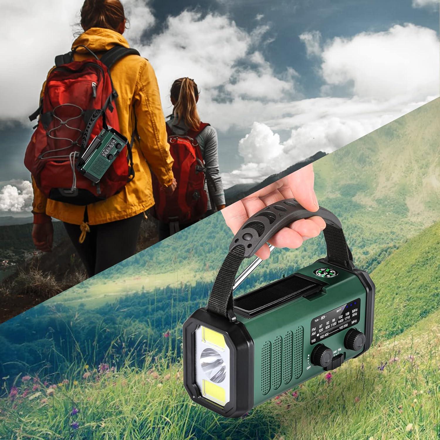 Radio de Emergencia Leaton xsy-330 con Batería 10000mAh y Linterna