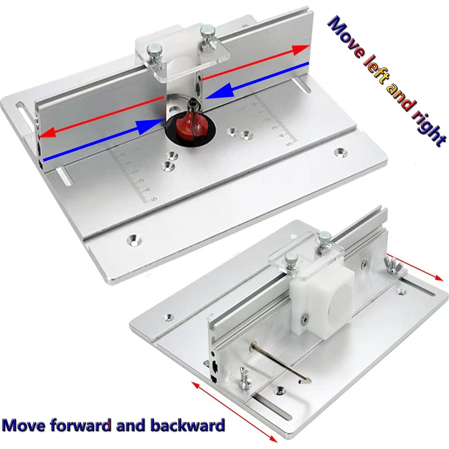 Placa de Inserción para Mesa de Router MIUPWULA 240x200mm