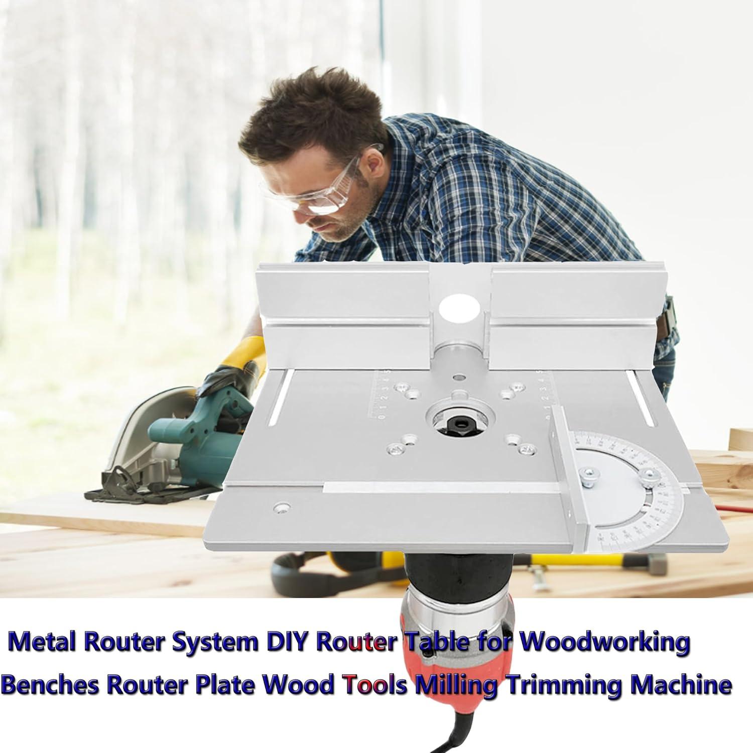 Placa de Inserción para Mesa de Router MIUPWULA 240x200mm