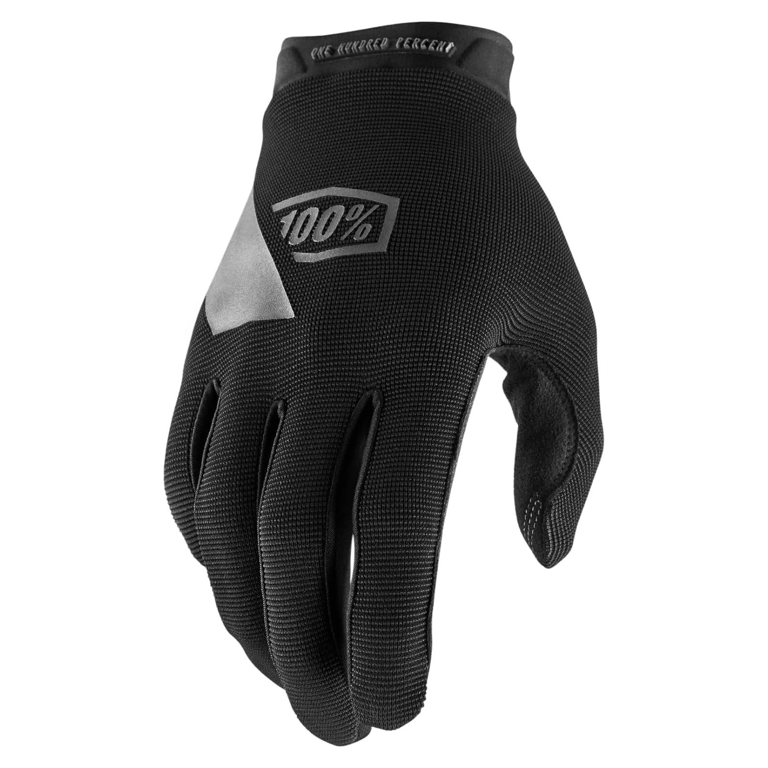 Guantes de Motocross 100% RIDECAMP para Hombre - Negro