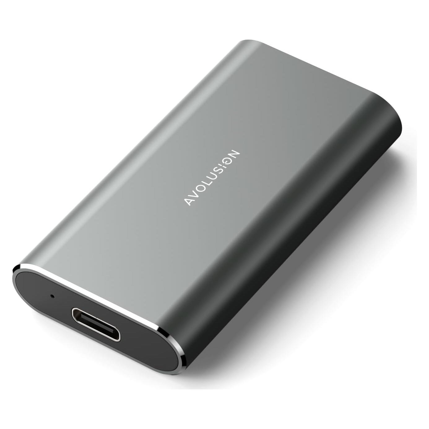 Avolusion S1 1TB SSD Portátil USB 3.2 - Aluminio Gris