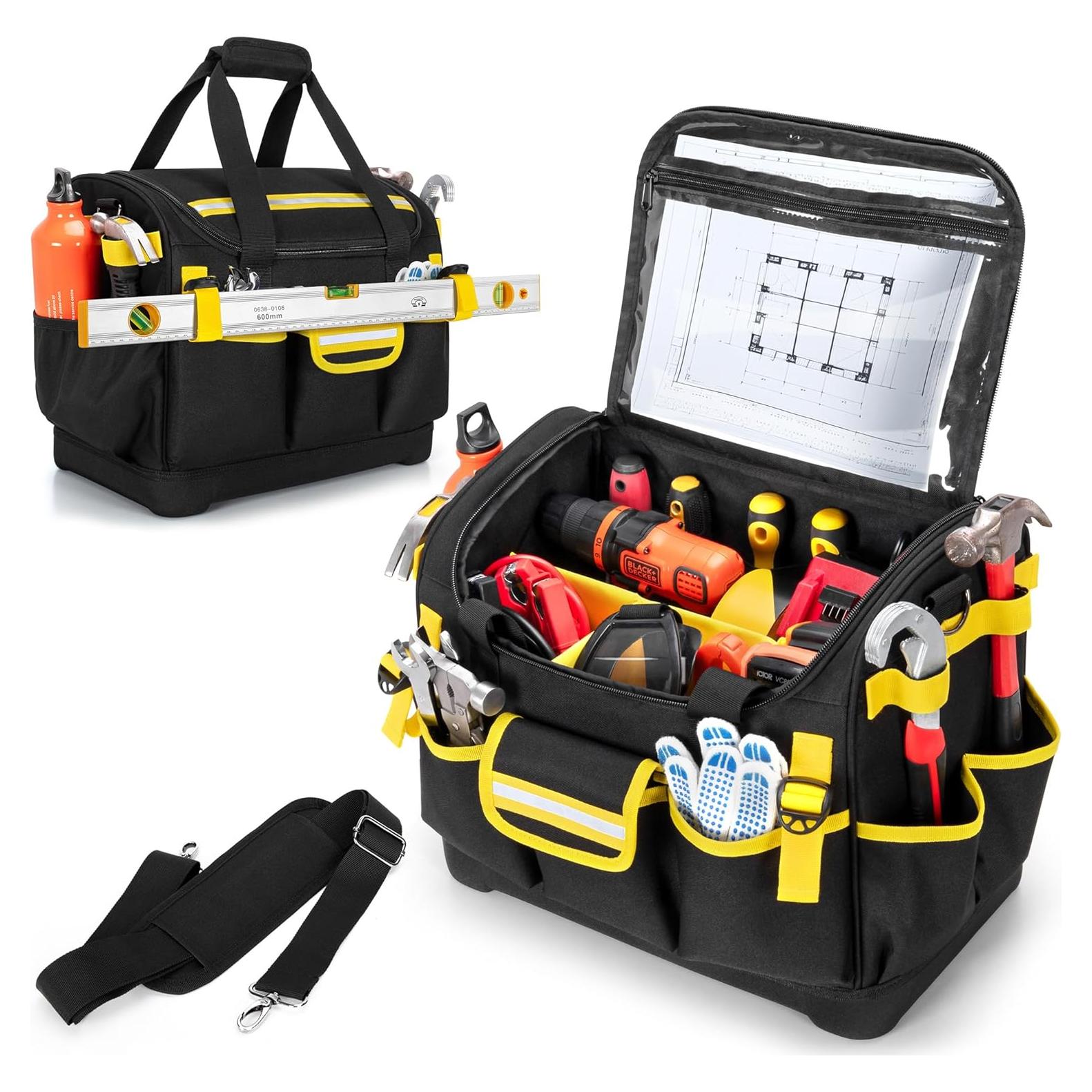 Bolsa Organizadora de Herramientas Trahzia 38.9x22.9x32cm Negra