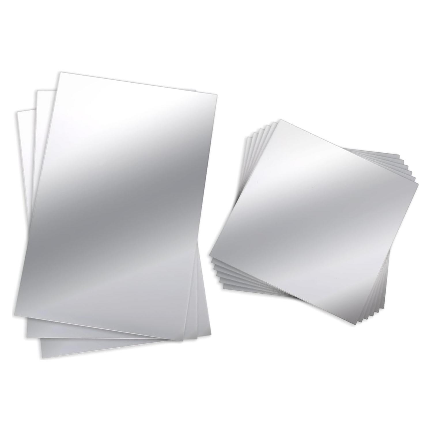 Espejos Autoadhesivos Rectangulares BBTO 9 Piezas 15x23cm