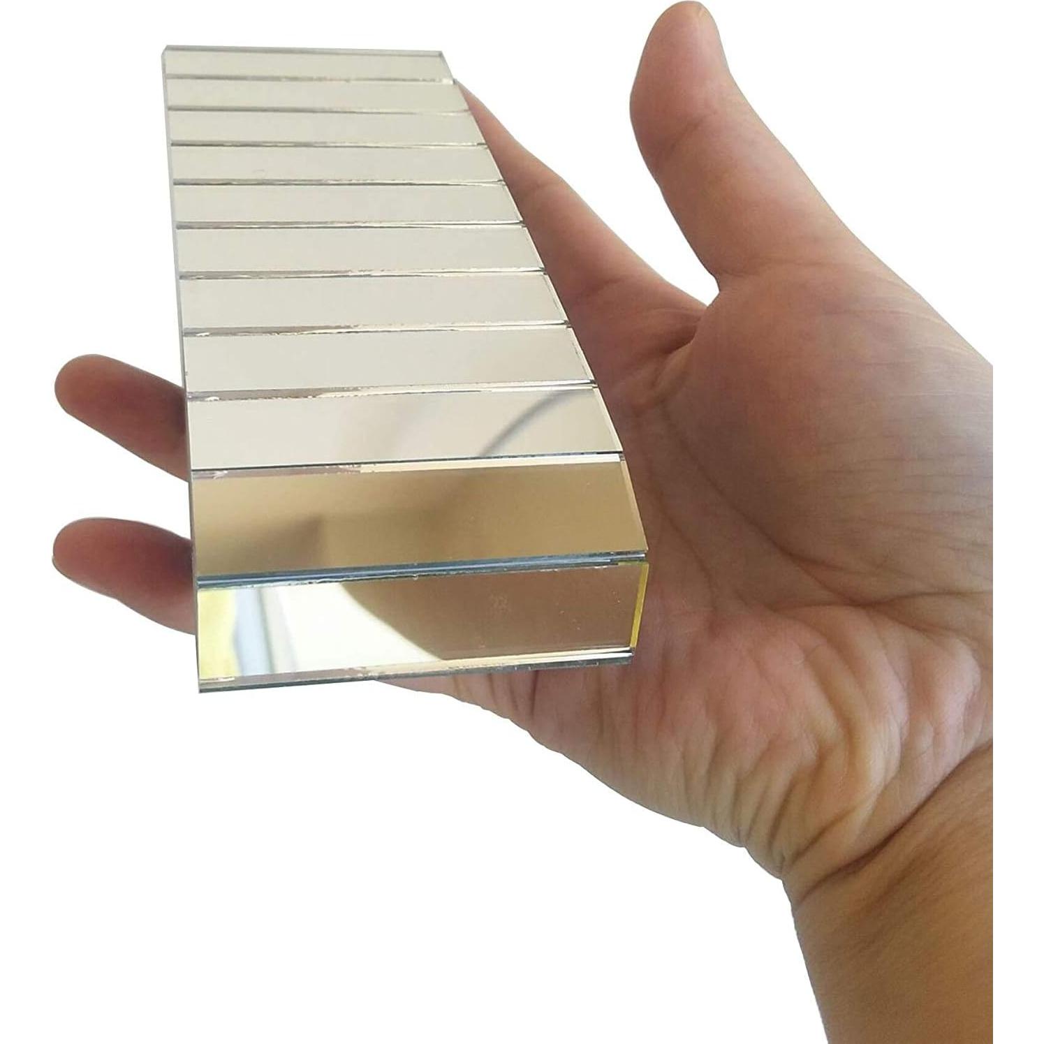 Azulejos de Espejo Rectangulares ACFENG 94PCS Autoadhesivos