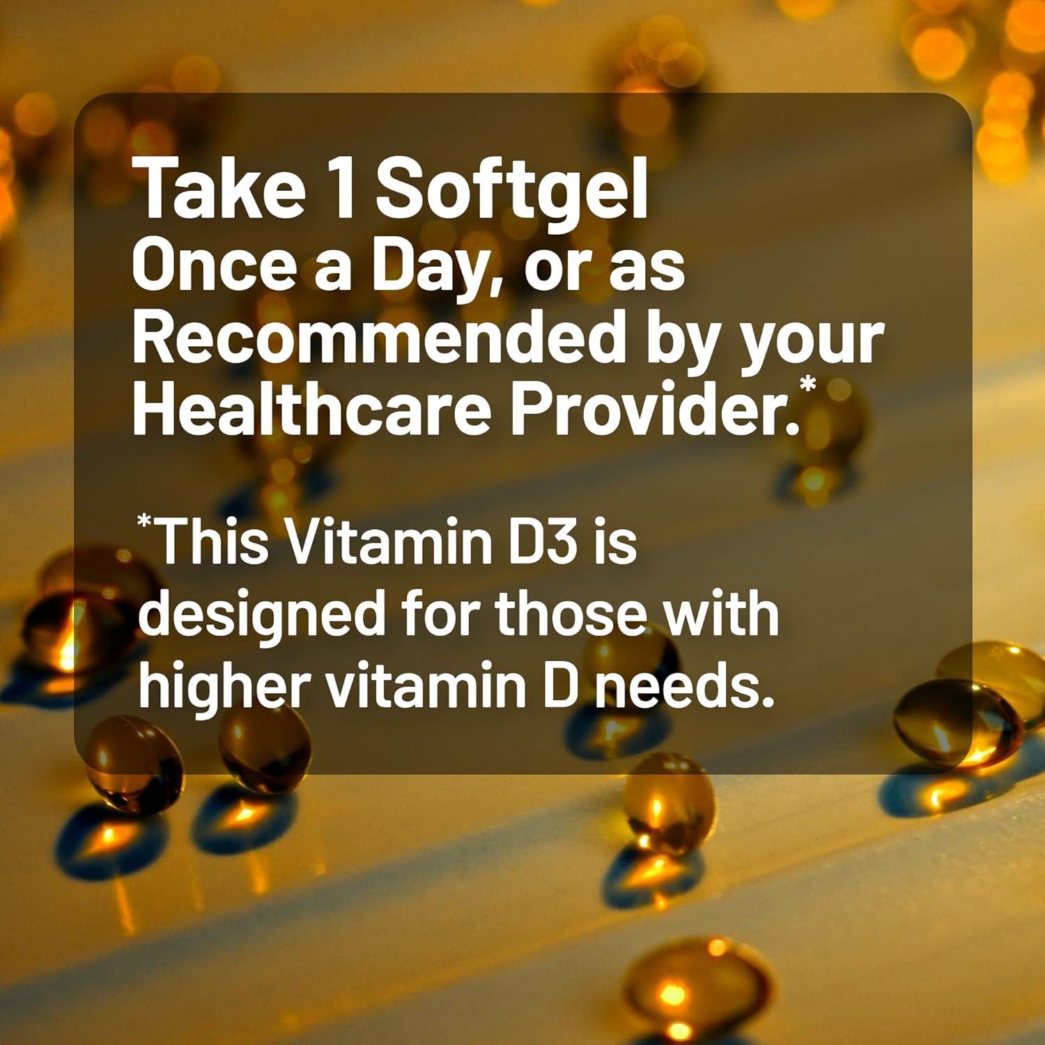 NatureWise Vitamina D3 10,000UI 30 Mini Softgels - Soporte Inmunológico