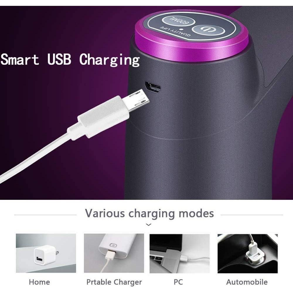 Dispensador de Agua CozyBlue, Bomba Portátil USB 5 Galones