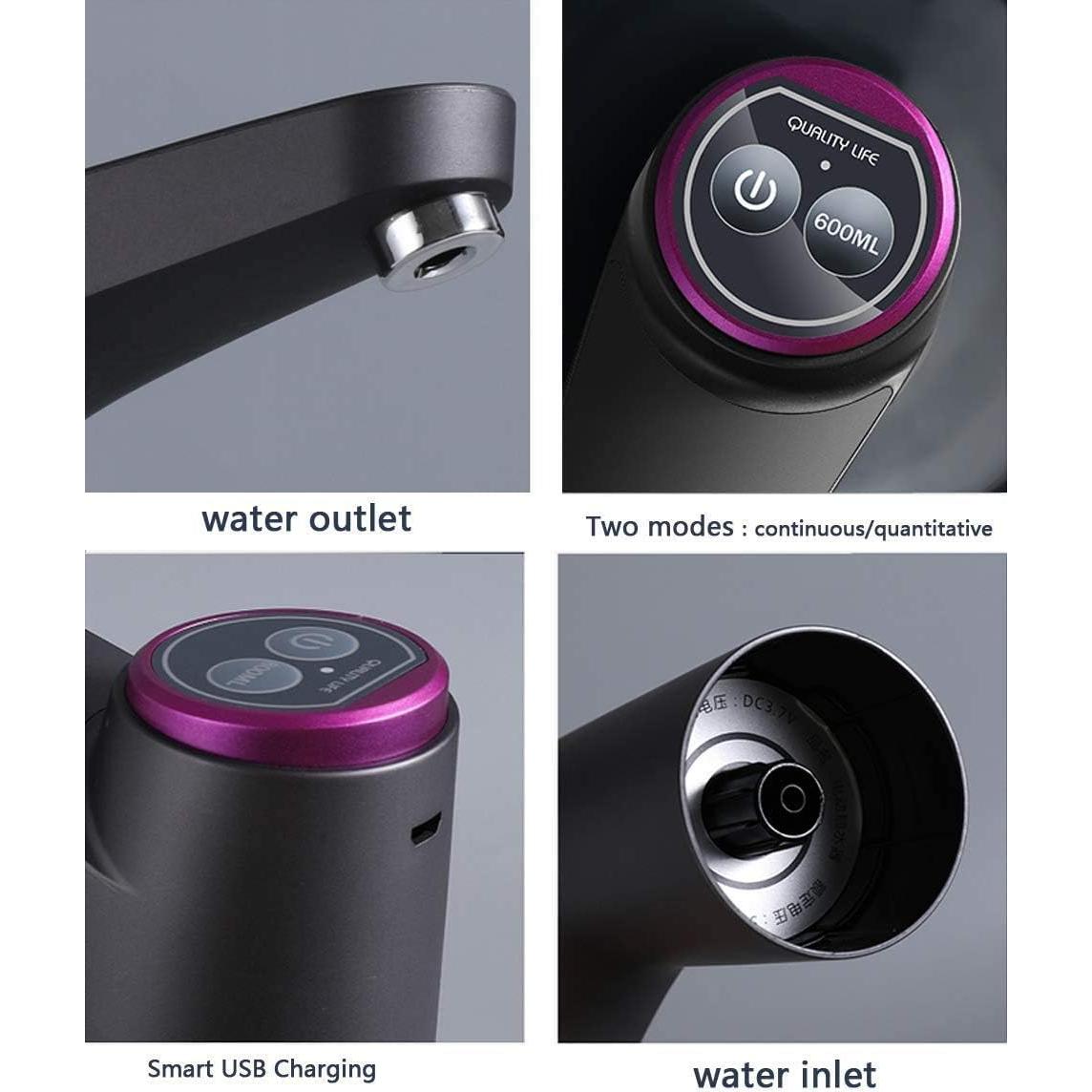 Dispensador de Agua CozyBlue, Bomba Portátil USB 5 Galones