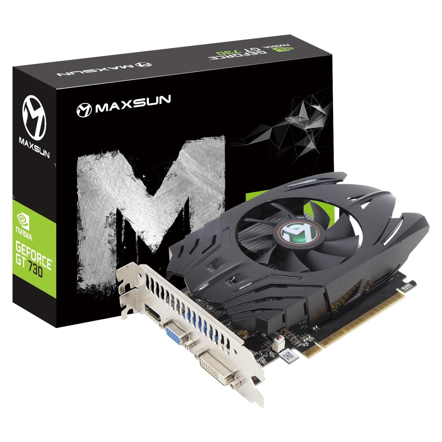 Tarjeta Gráfica MAXSUN GeForce GT 730 4GB GDDR3 ITX