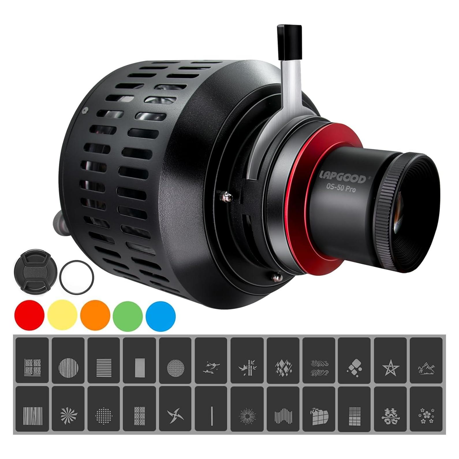 Kit Snoot Óptico Cónico Bowens LAPGOOD OS-550 Pro para Luz LED