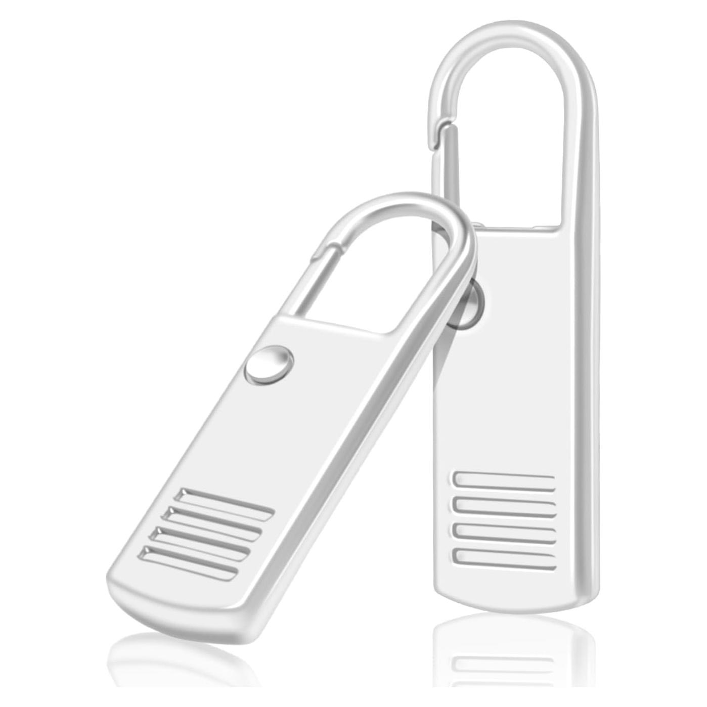 Paquete de 8 tiradores de cremallera metálicos CooBigo