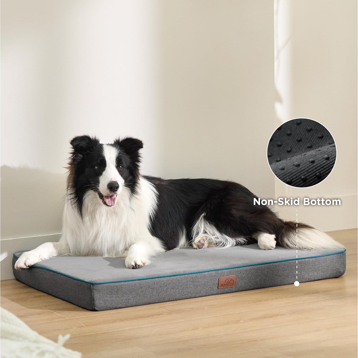 Cama Ortopédica para Perros Bedsure Grande Espuma Viscoelástica