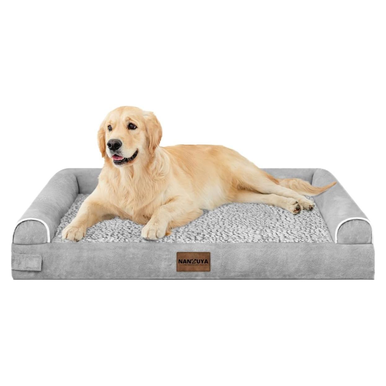 Cama Ortopédica para Perros Grandes Nanuya XL Impermeable