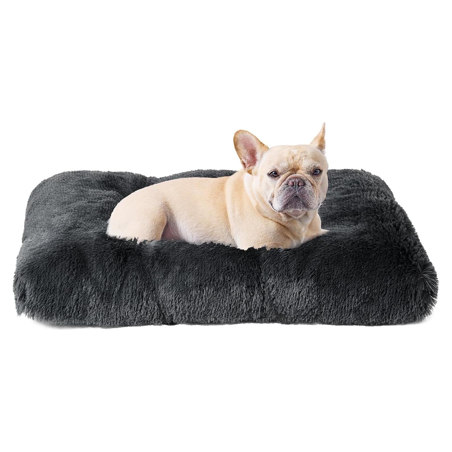 Cama para Perros EHEYCIGA Fluffy 29.5x20cm Gris Oscuro
