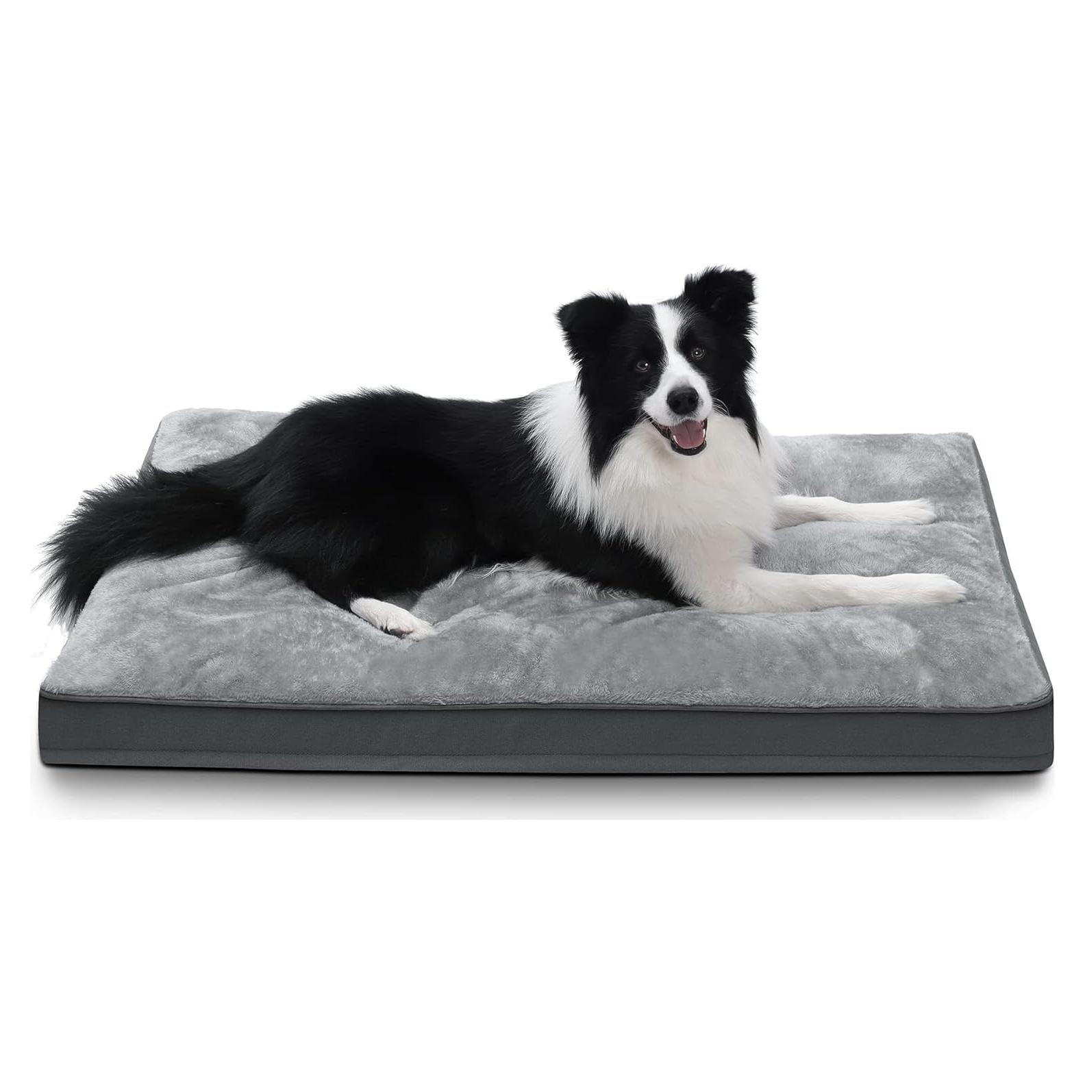 Cama para Perro NUPIDA Impermeable Deluxe 89x56cm Gris