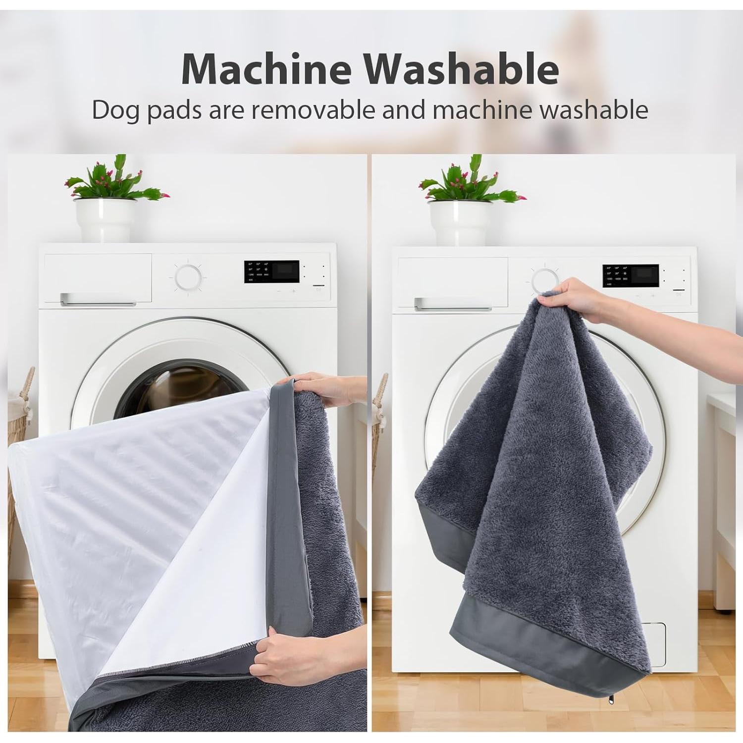 Cama Ortopédica para Perros MIHIKK 89x56cm Impermeable Gris