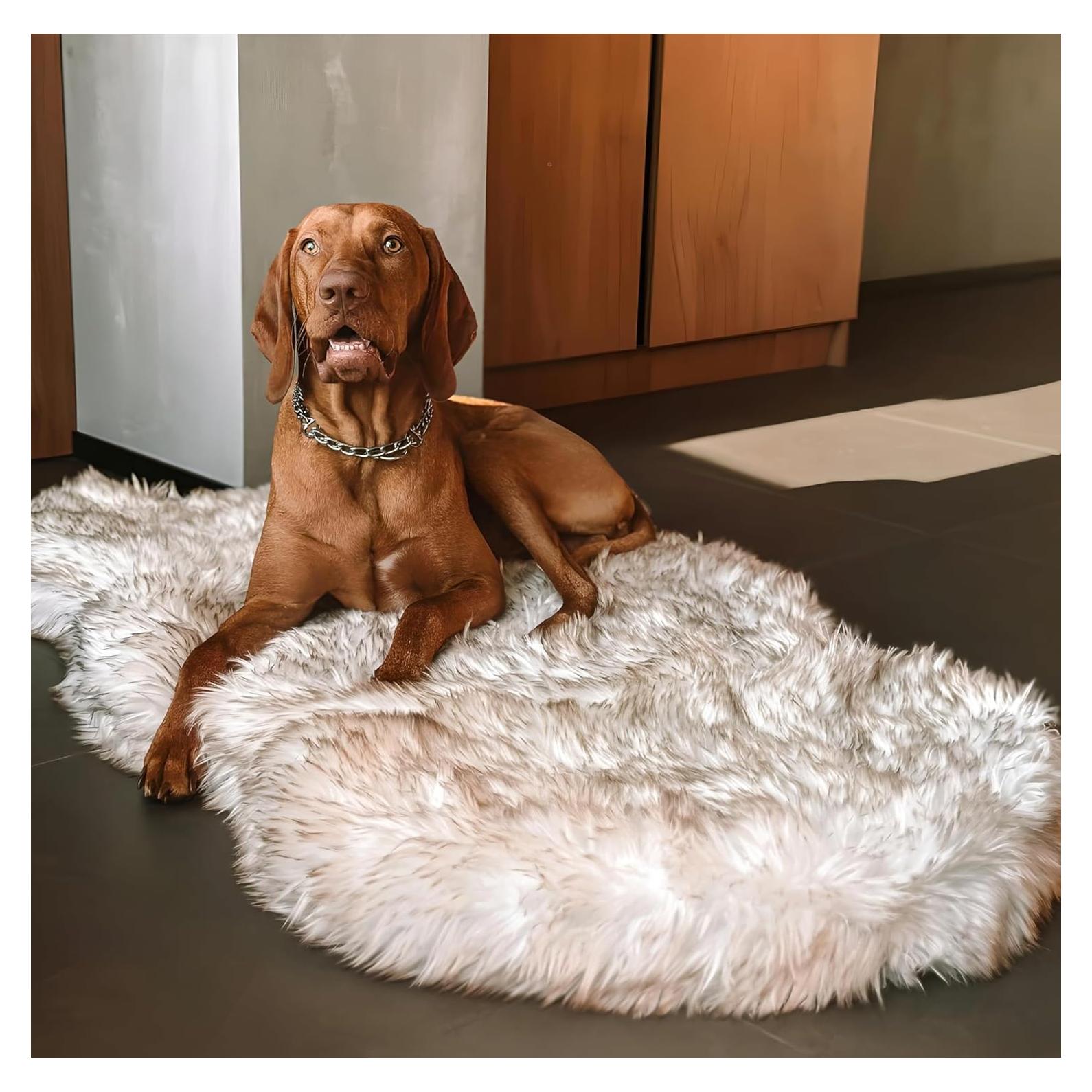 Cama ortopédica de lujo iHappyDog 127x76cm para perros grandes