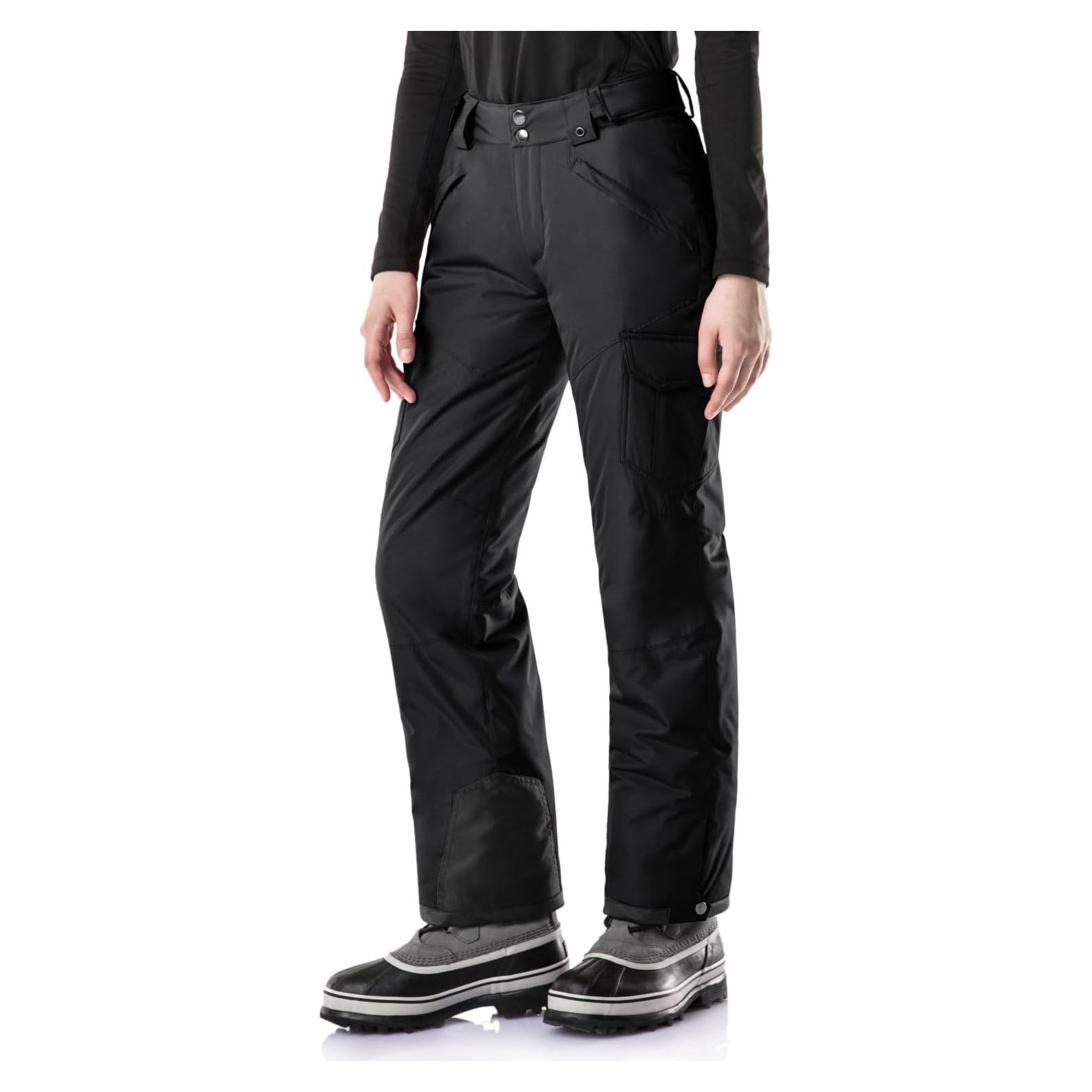 Pantalones de Nieve TSLA para Mujeres X-Large Impermeables