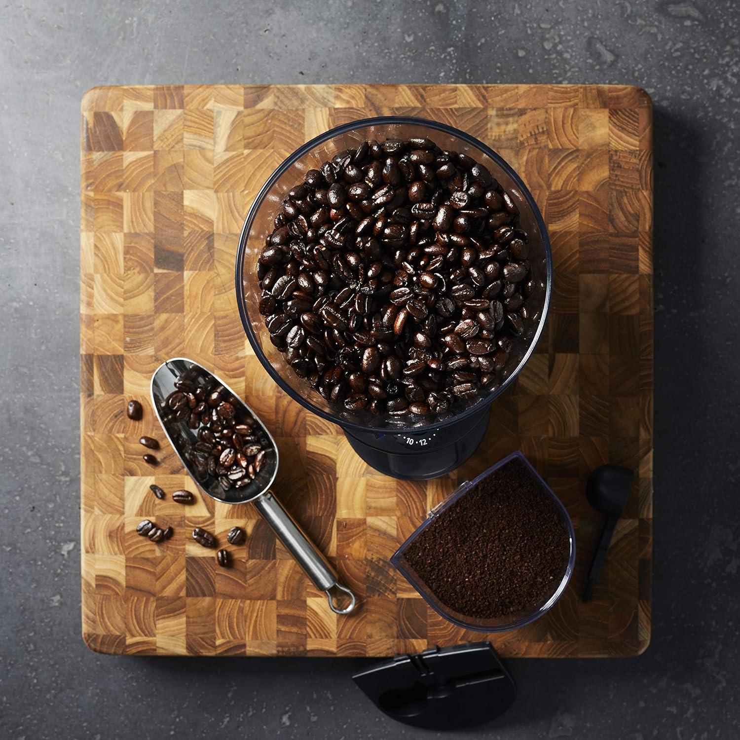 Molinillo Automático de Muela Mr. Coffee 18 Velocidades Plata