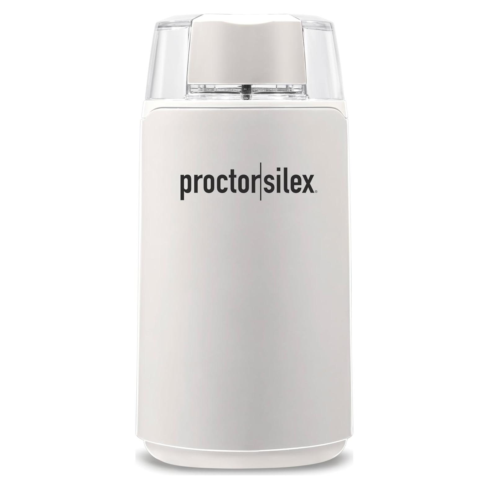 Molinillo de Café Eléctrico Proctor Silex 12 Tazas Blanco