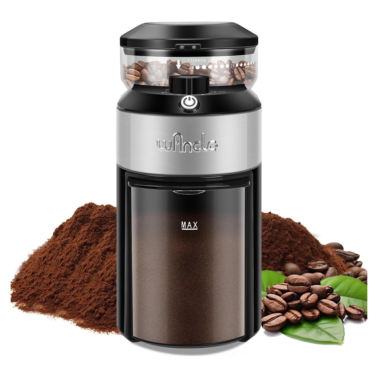 Molinillo de Café Wancle Eléctrico con 28 Configuraciones