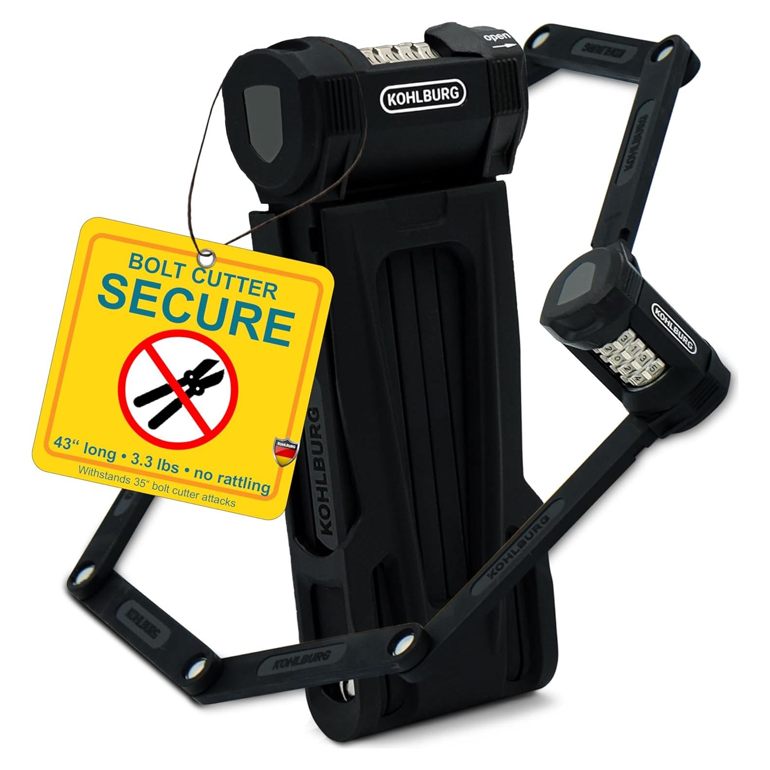 Candado Plegable KOHLBURG Florence 109 cm Alta Seguridad