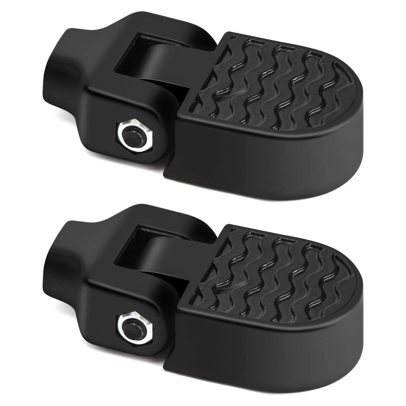 Pedales Traseros Mini TOBWOLF de Aluminio Plegables 8x4cm