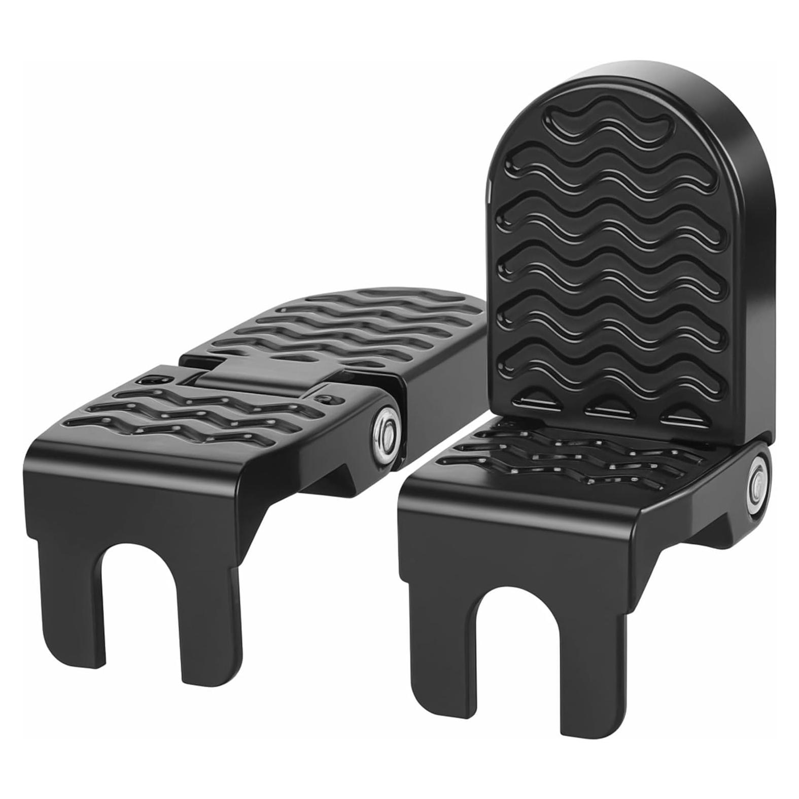 Pedales Traseros Plegables Shwsed para Bicicleta 15mm Antideslizantes