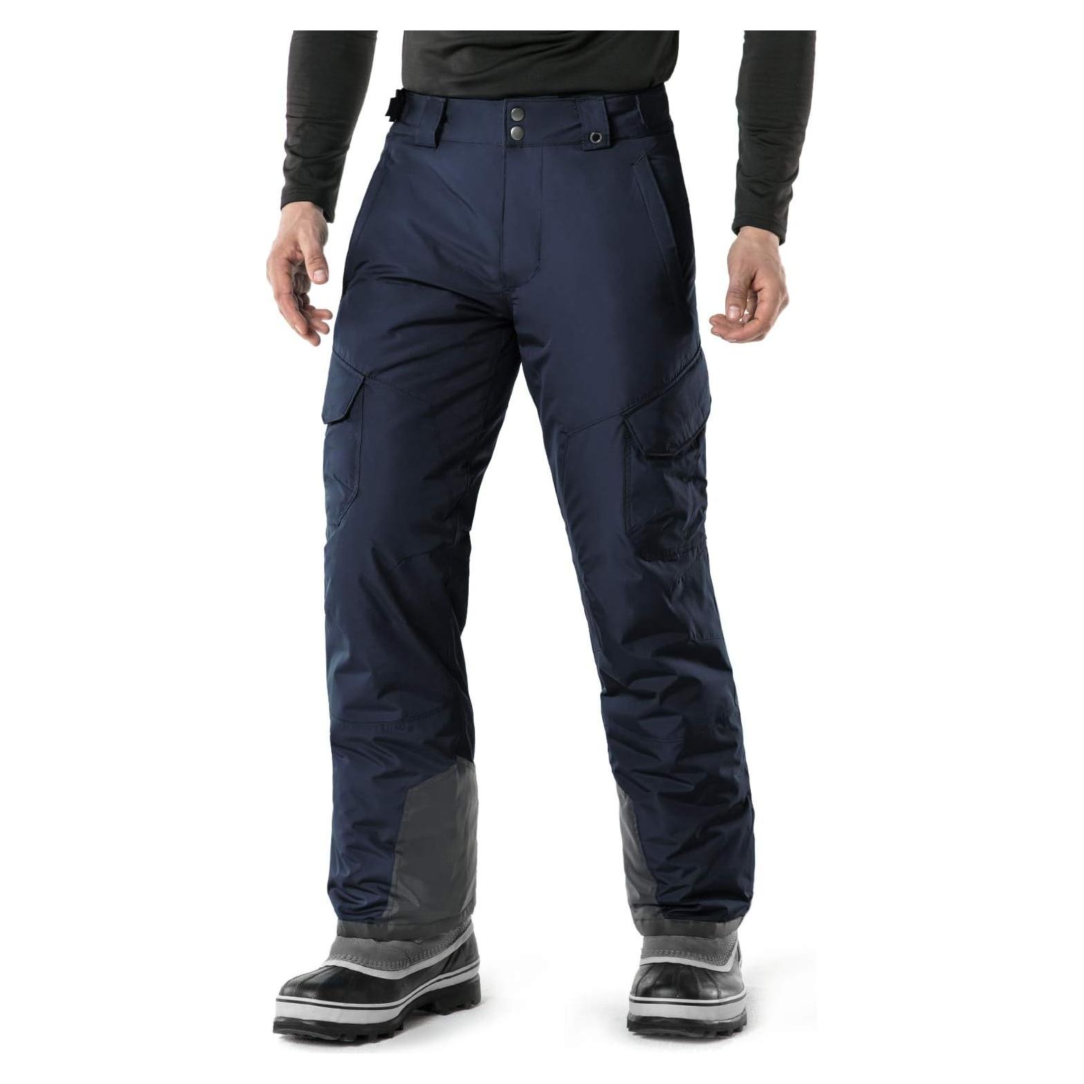 Pantalones de Nieve TSLA para Hombre XX-Large Impermeables