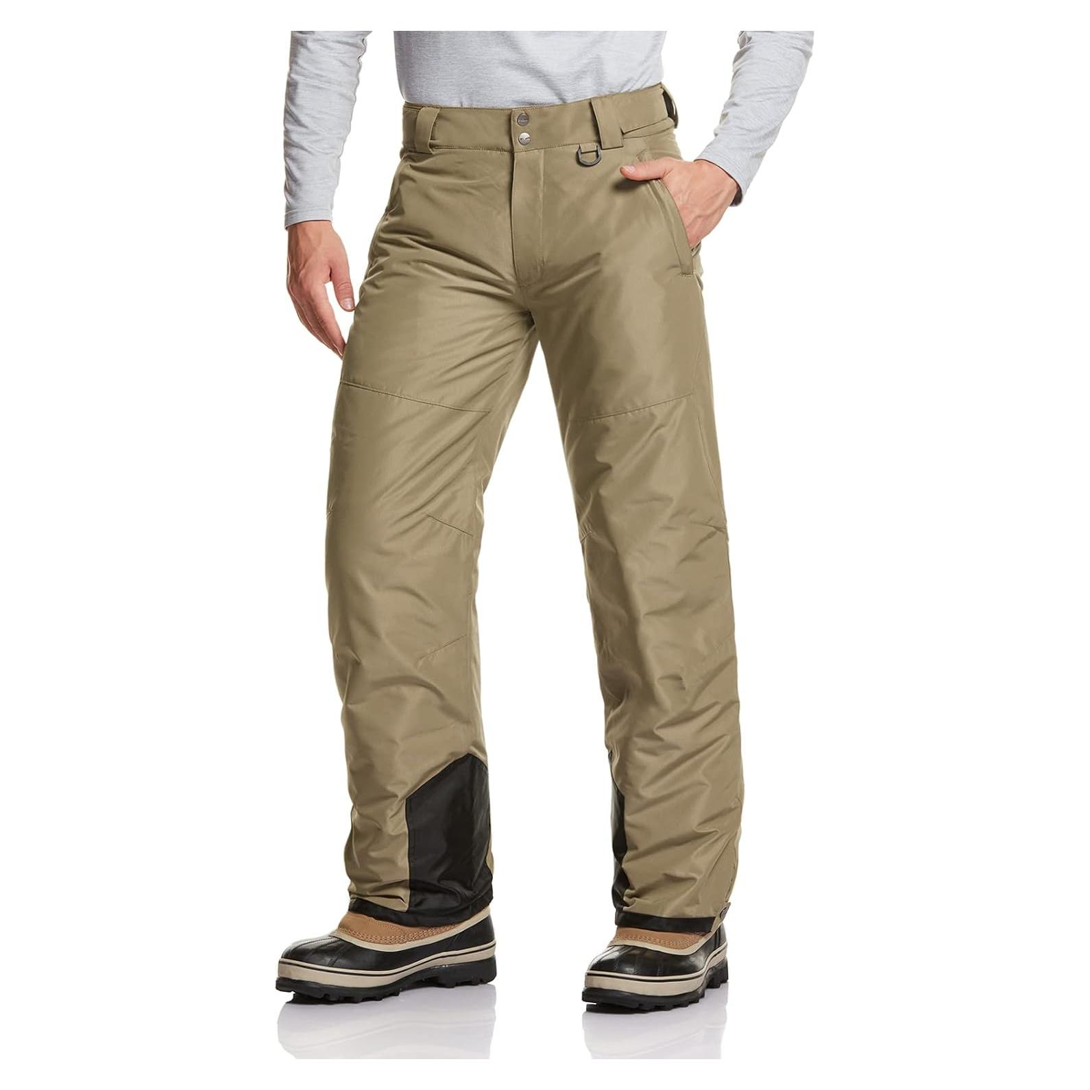 Pantalones de Nieve TSLA para Hombre Aislados Impermeables
