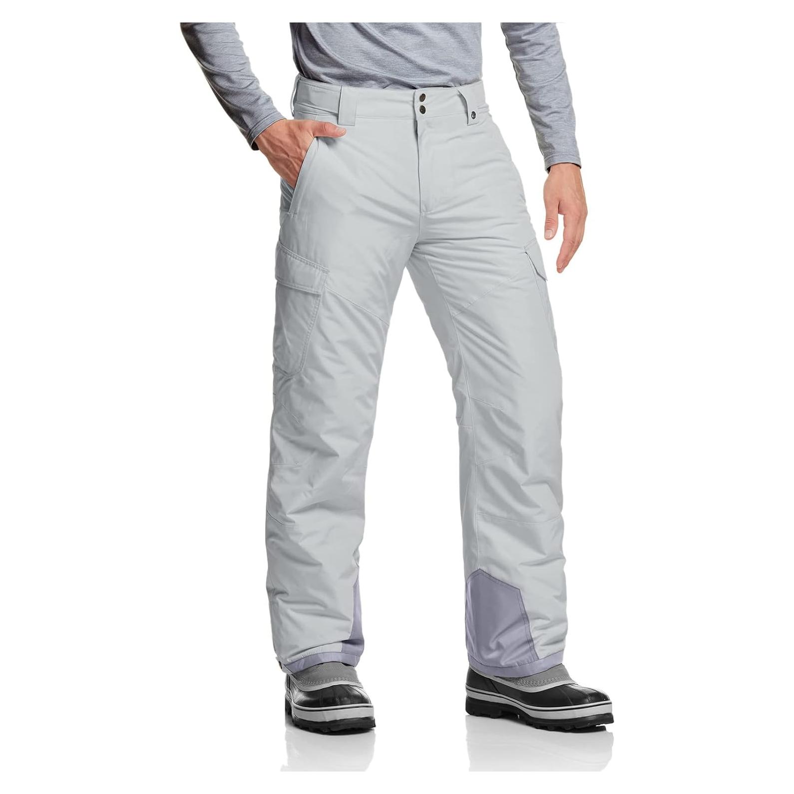 Pantalones de Nieve TSLA para Hombre XX-Large Impermeables