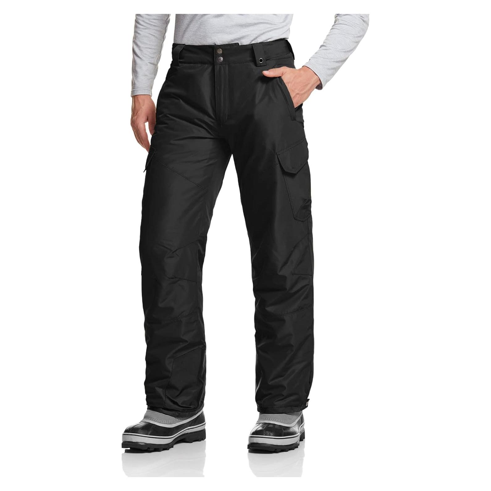 Pantalones de Nieve TSLA para Hombre XX-Large Impermeables